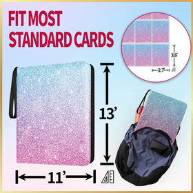 Dosanlues durable material and stitching protect cards from drops and wear.