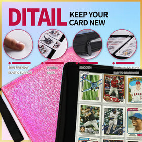 Durable materials guard your collection against spills and daily wear.