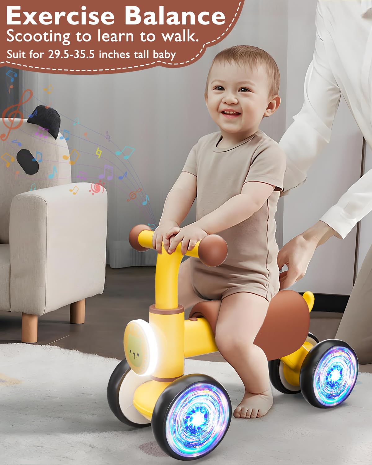 Doselie balance bike easy 4-step assembly for quick setup.