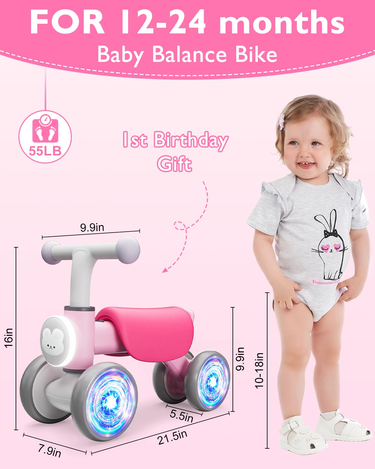 Doselie bike with low center of gravity aids stability.