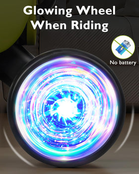 Doselie glow wheel bike music panel adds engaging sounds for joyful learning