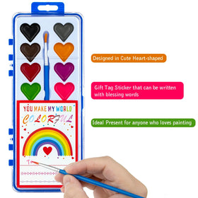 DOSEWART compact watercolor kit for on-the-go creativity and travel