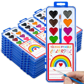 DOSEWART Valentine’s heart-shaped watercolor pack highlights gift-ready design for kids