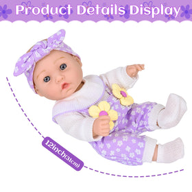 DOTVOSY 3+ age-friendly doll encourages gentle nurturing and storytelling.