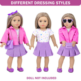 DOTVOSY shoulder bag accessory adds realistic detail to doll outfits