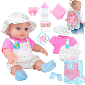 DOTVOSY Daisy-doll-12in ready for imaginative pretend play