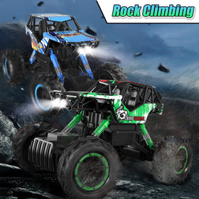 Double E 1:14 scale large RC car detailed body, realistic design.