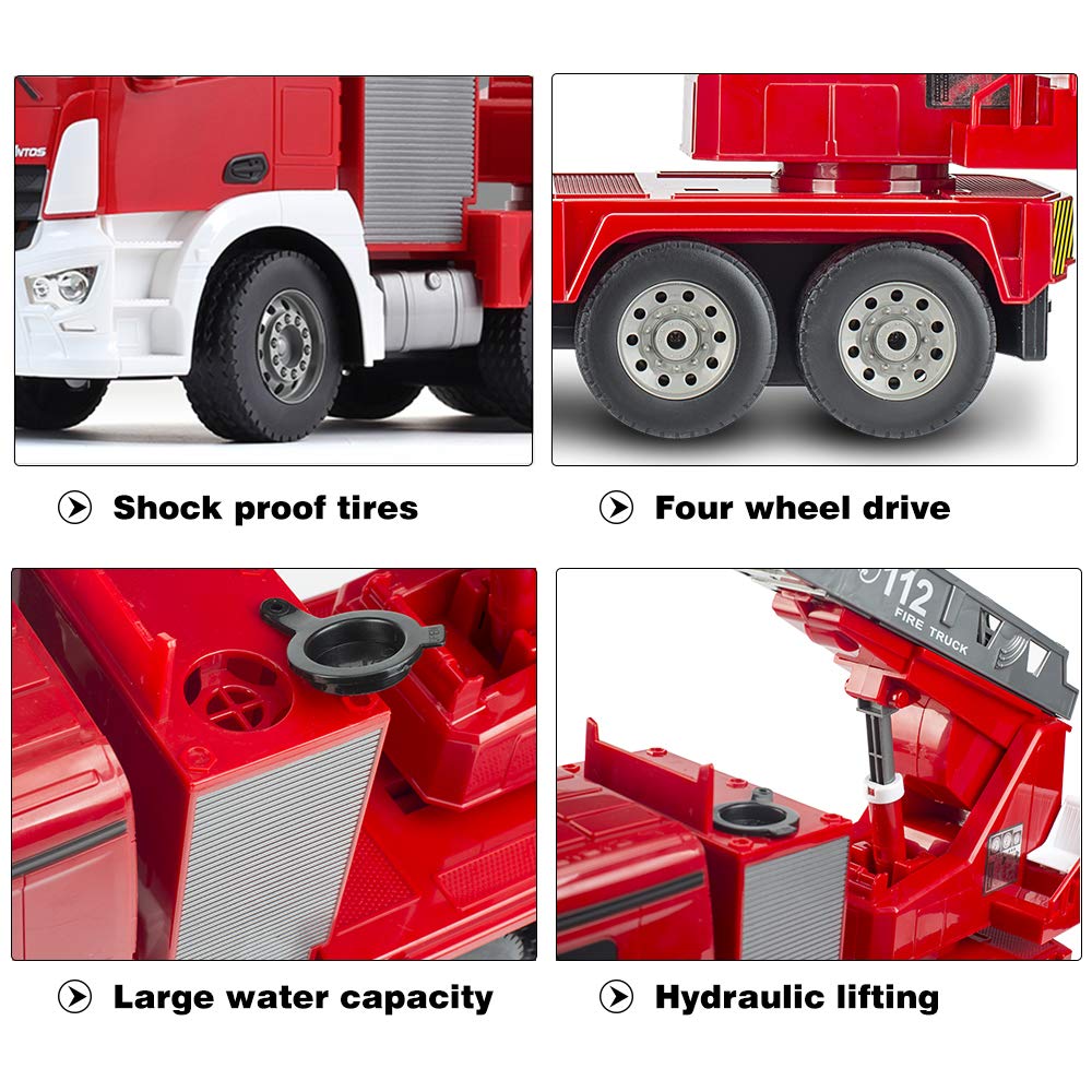 DOUBLE E 4WD chassis provides stable performance on various surfaces