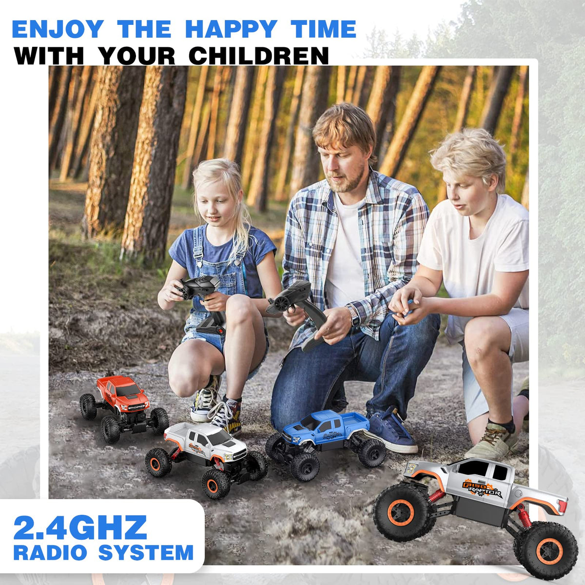 DOUBLE E Ford Raptor F150 RC Car gift box ready for gifting to kids
