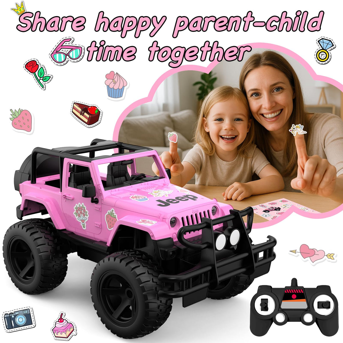 DOUBLE E convertible top mode switch for elegant or wild looks