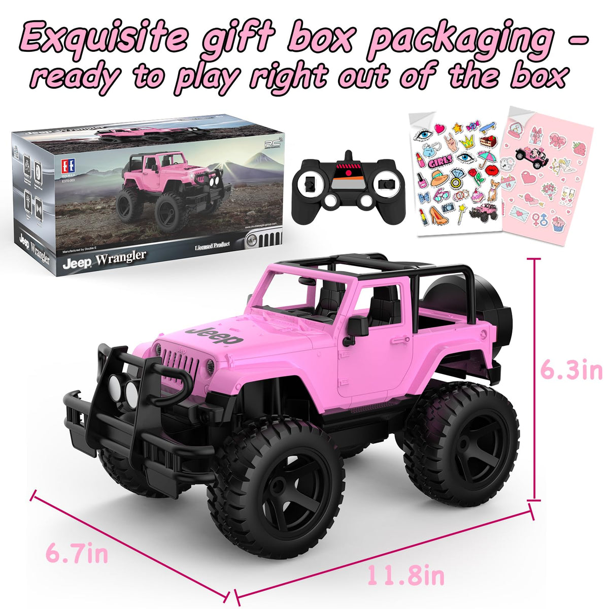 DOUBLE E gift box packaging ready for birthdays or holidays