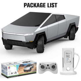 Double E RC car recharge simulation emphasizes quick charging and eco awareness.
