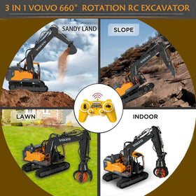 DOUBLE E Volvo rubber track tires provide stable grip on varied surfaces