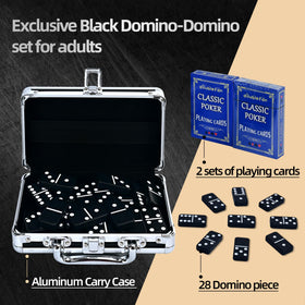 Doublefan dominoes ideal for family game nights and classroom use.
