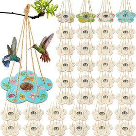 DoubleFill bird feeder kit with birds design, ideal for group crafts and outdoor learning