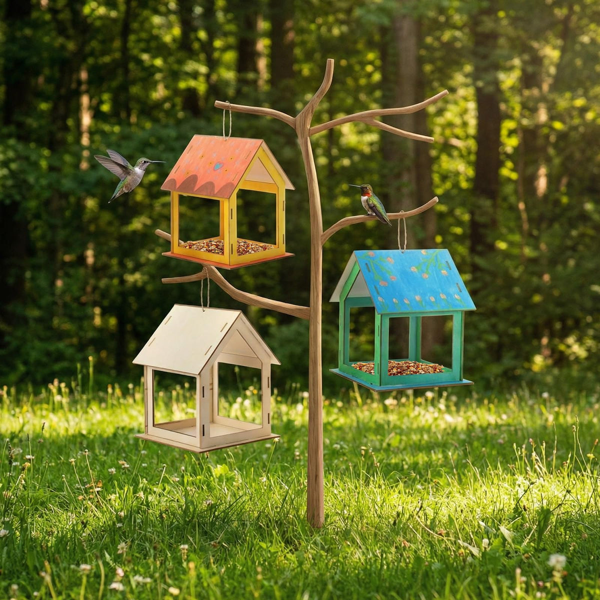 DoubleFill craft activity kit for kids to decorate for outdoor spaces