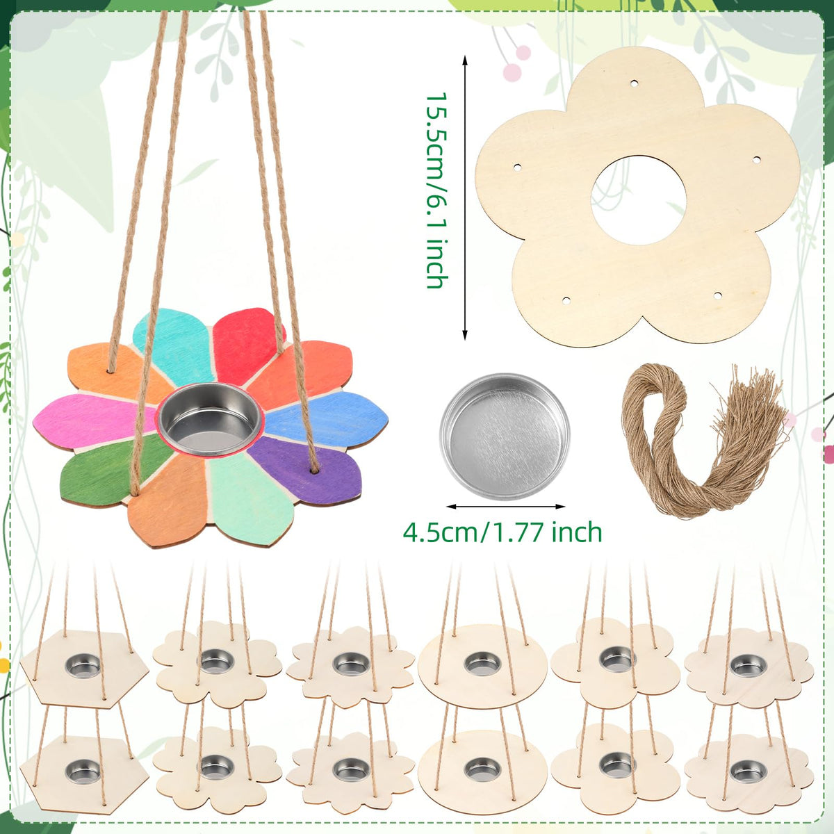 DoubleFill bird feeder kit during a painting session for kid creativity