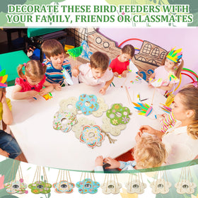 DoubleFill stainless bowls and wood feeders, easy to clean and reusable craft project