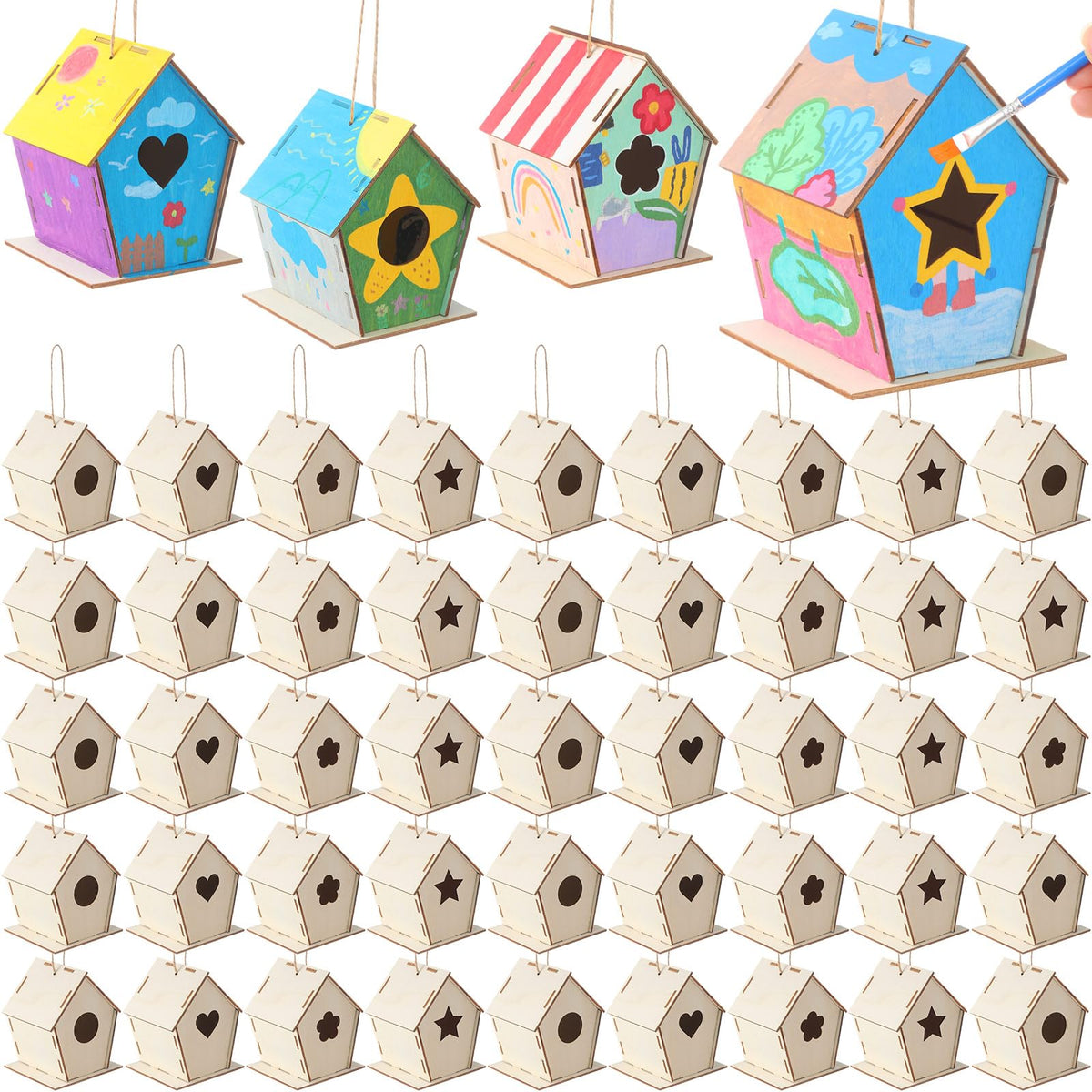 DoubleFill Easter birdhouse crafts add seasonal fun and creative play.