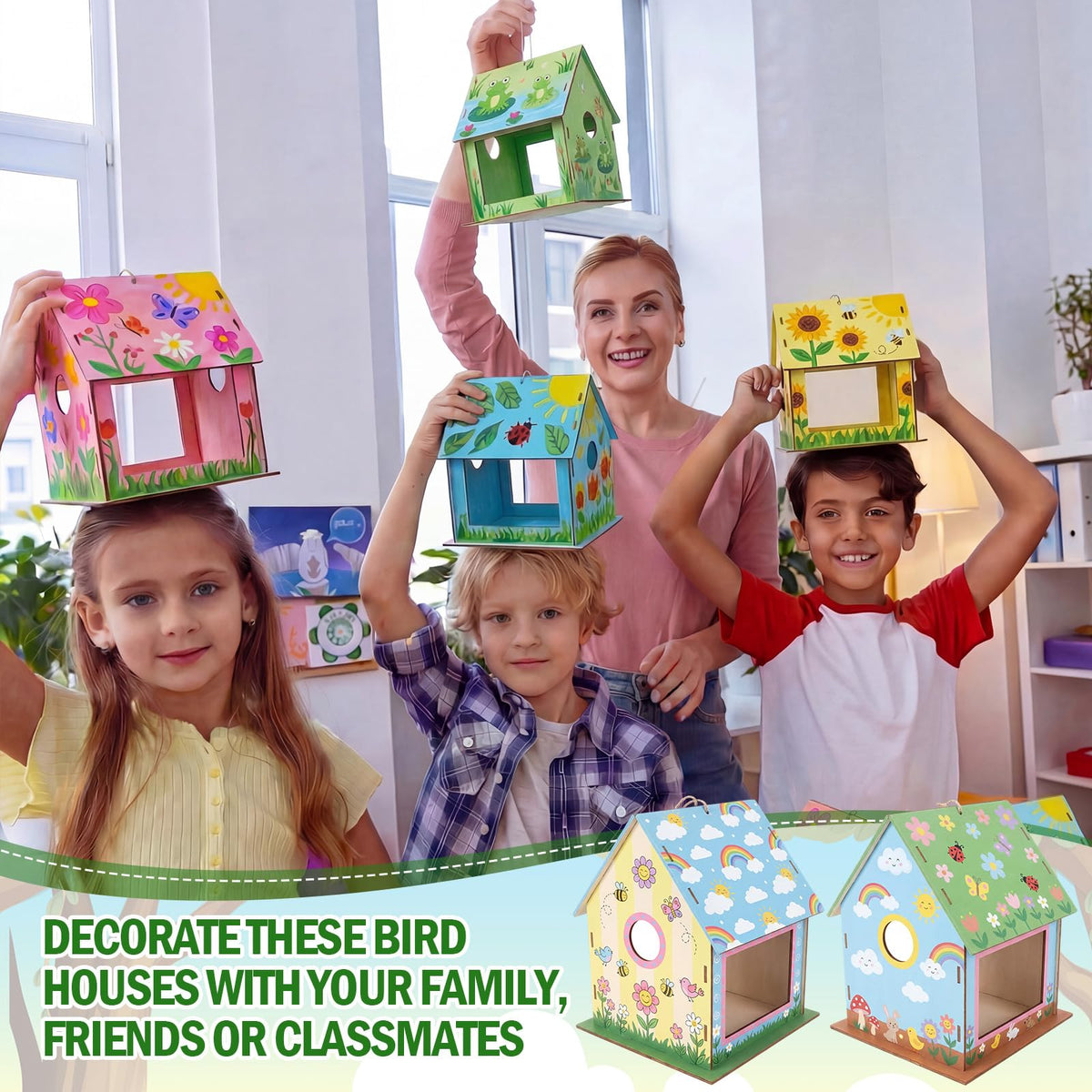 DoubleFill gift-pack bird feeder kit, perfect party favors.