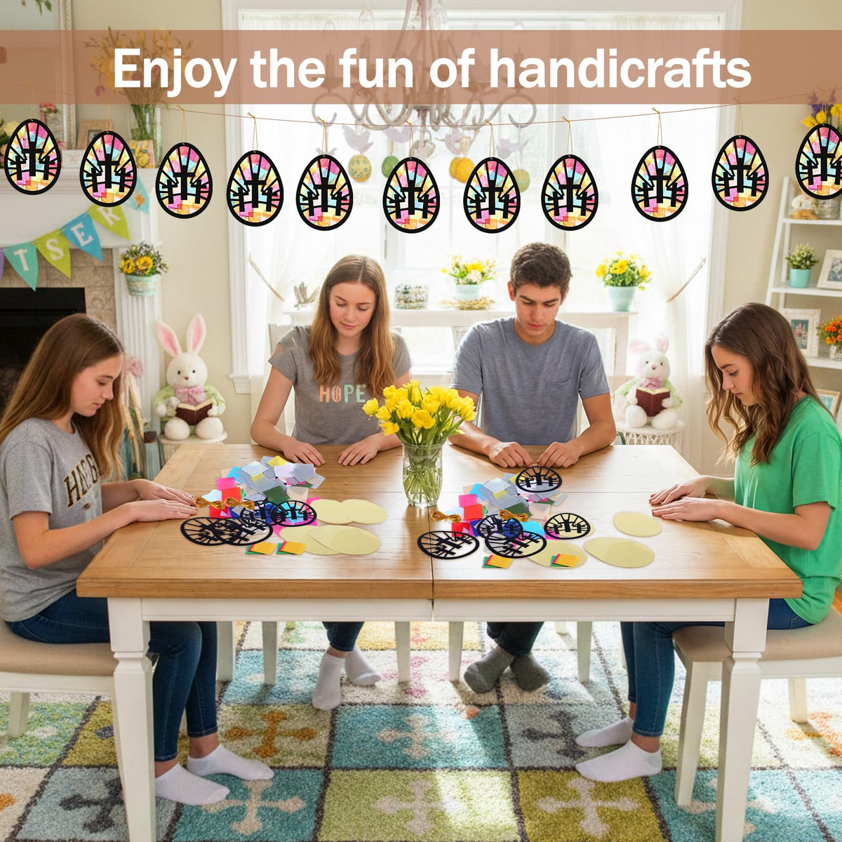 DoubleFill multicolor cross designs inspire creativity and seasonal celebration