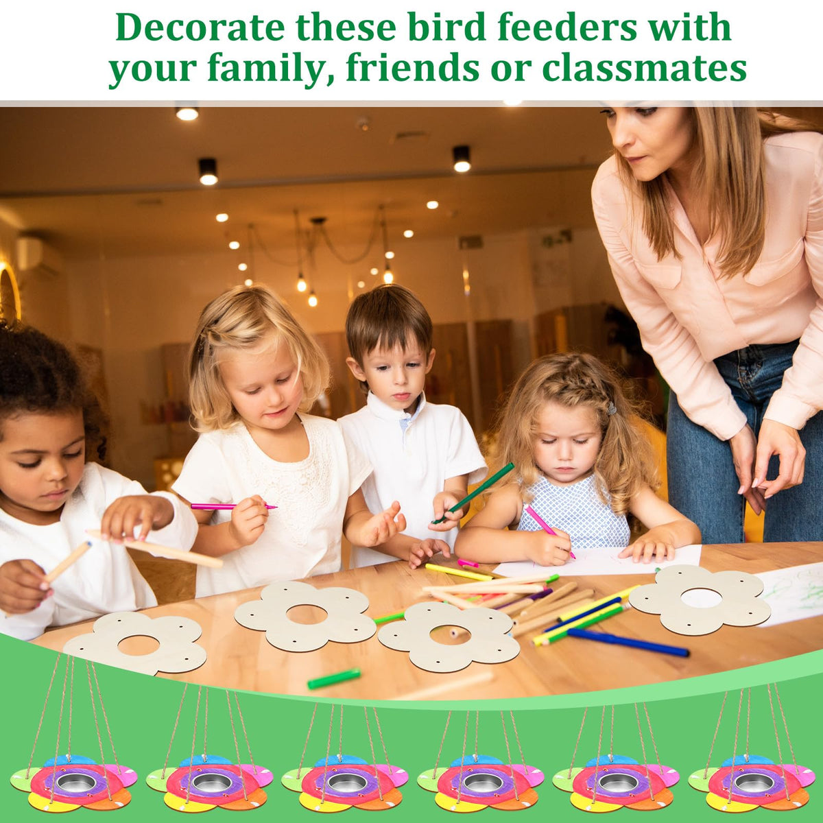 DoubleFill garden bird feeder decor adds charm to any yard.