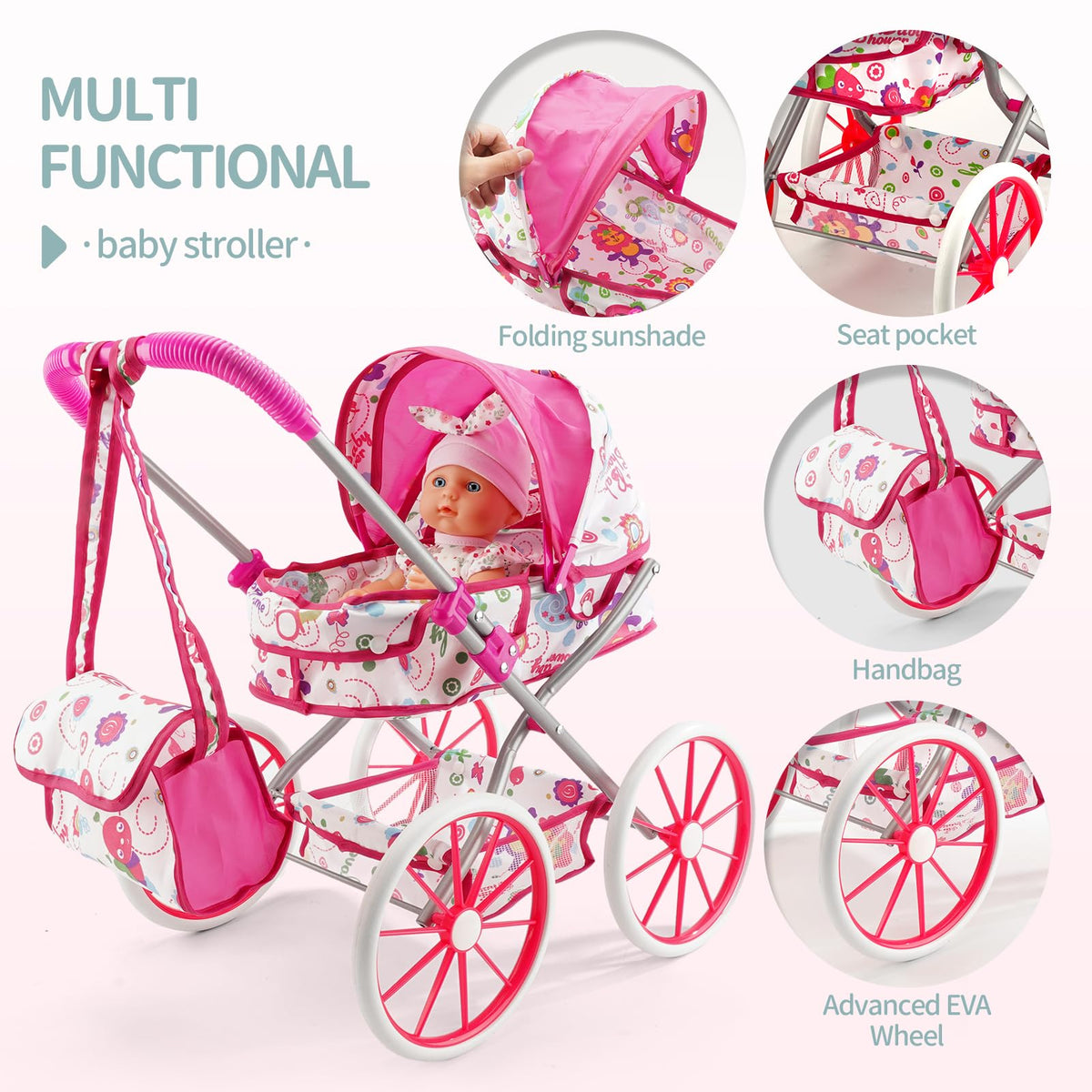 DoubleKai 13-inch doll ready for nurturing role-play at home
