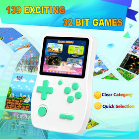Douddy handheld IPS display close-up, vibrant visuals for engaging gameplay.