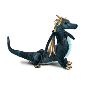 Douglas Aragon Navy Dragon upright pose suggests a noble guardian during adventures.