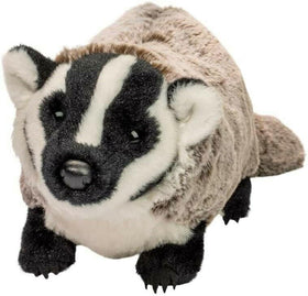 Douglas Barry Badger plush 11in ready for hugging and playtime.