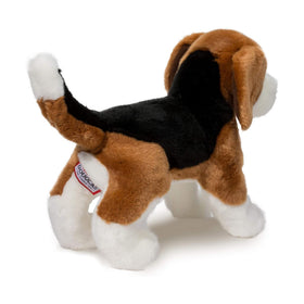 Douglas Bernie Beagle plush expressive eyes add lifelike charm during play.