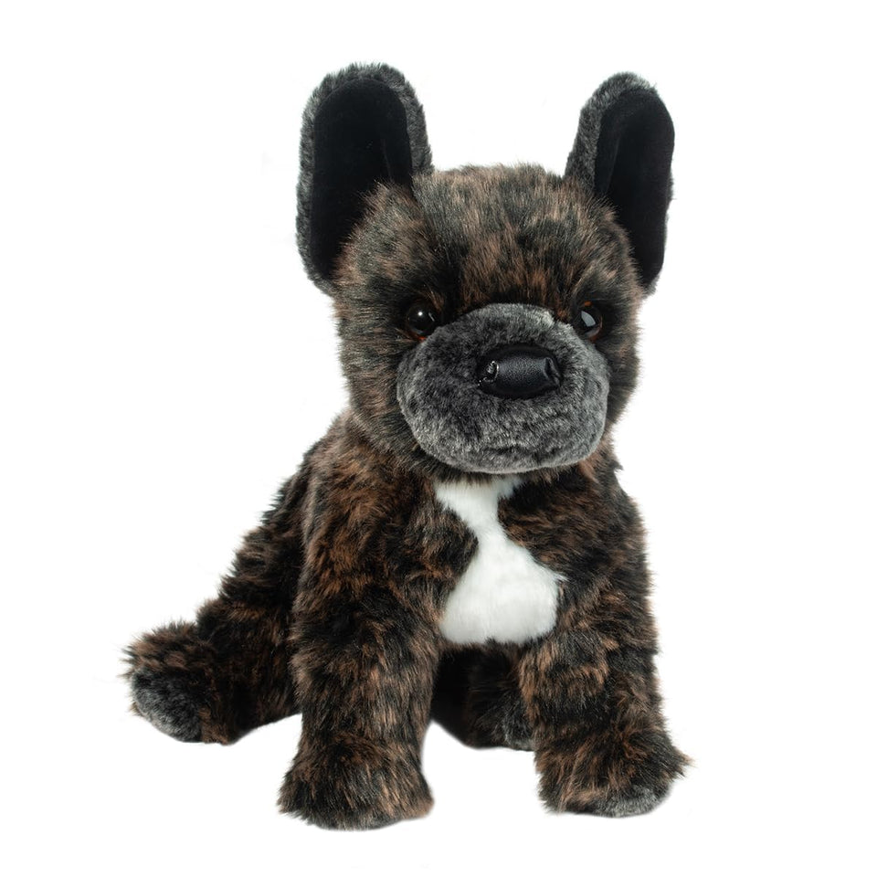 Douglas Billie French Bulldog plush full-body view for cozy hugs.