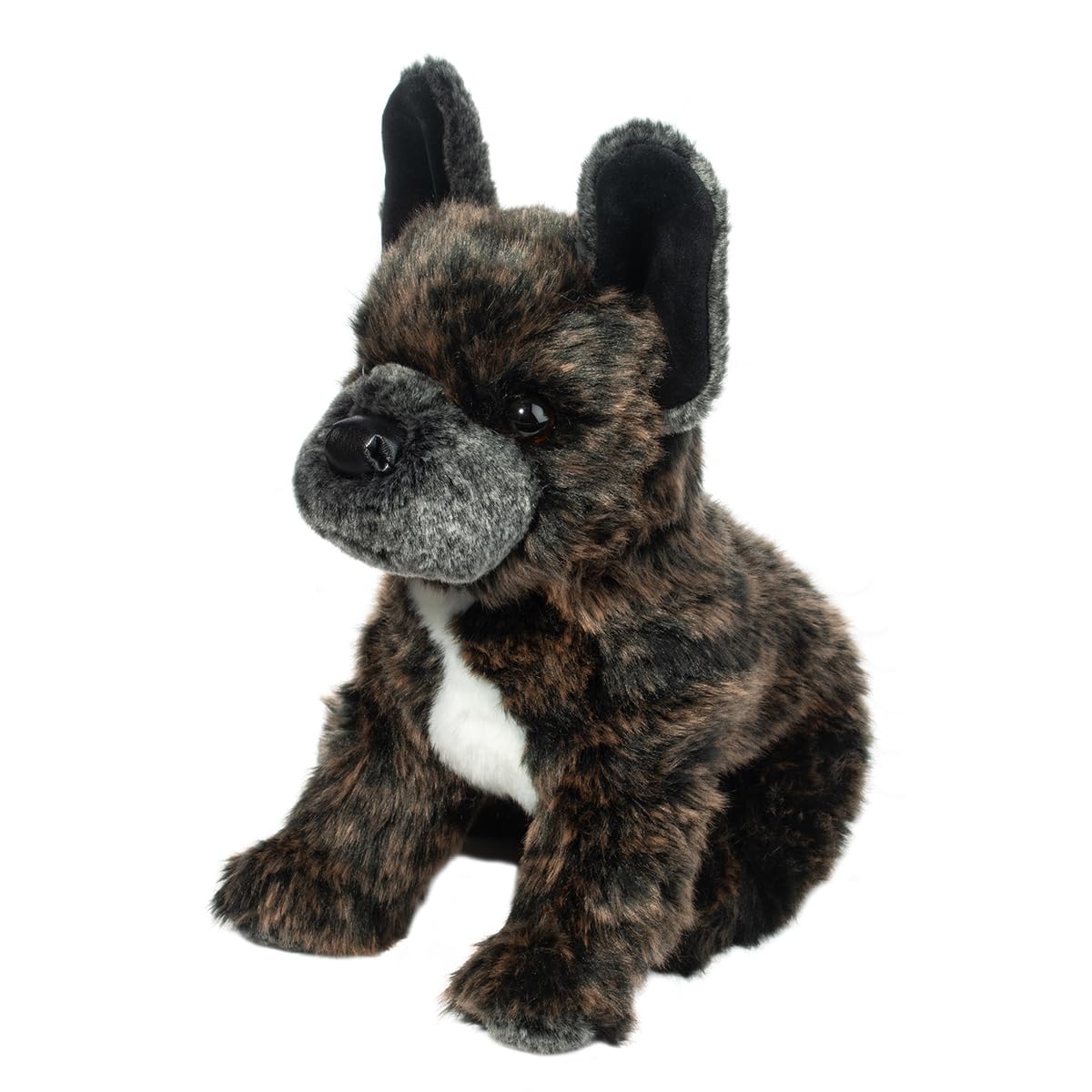 Douglas Billie plush nose and amber eyes for a realistic, comforting friend.