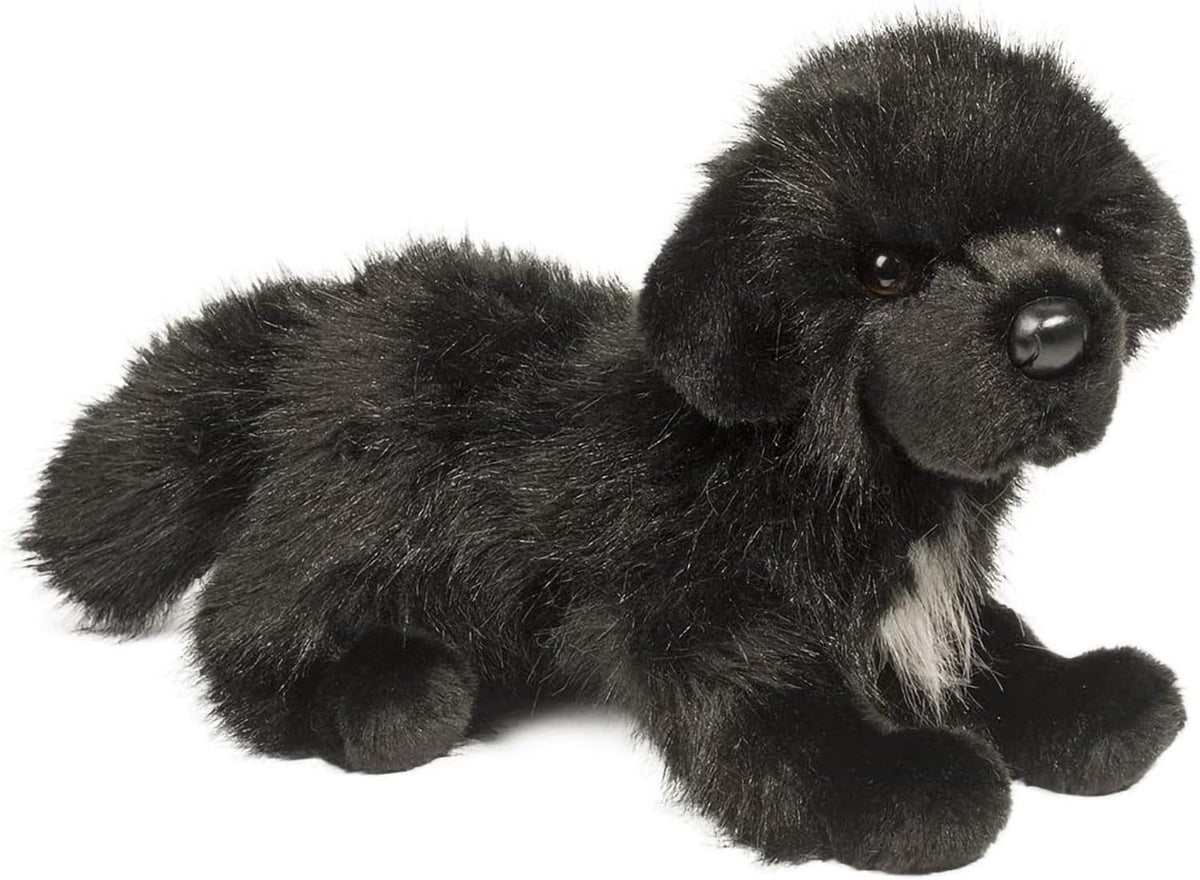 Douglas Bundy Newfoundland dog plush for cuddly play and lifelike companionship.