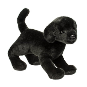 Douglas Chester Black Lab plush measures 16 inches for size reference