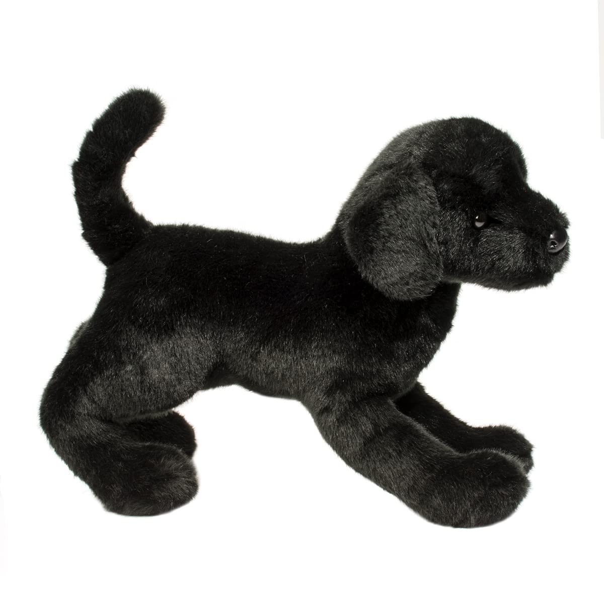 Douglas Chester Black Lab plush durable stitching for long-lasting toy