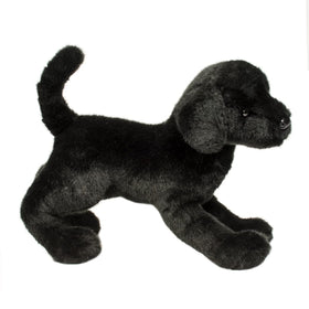 Douglas Chester Black Lab plush durable stitching for long-lasting toy