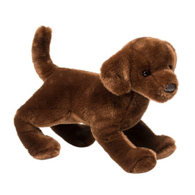 Douglas Cocoa surface-washable plush—easy cleanup after adventures.