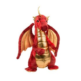 Douglas Eugene Red Dragon plush makes a charming gift for dragon lovers