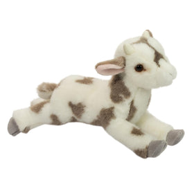 Douglas Gisele goat plush size 15.5 inches, perfect cuddle fit