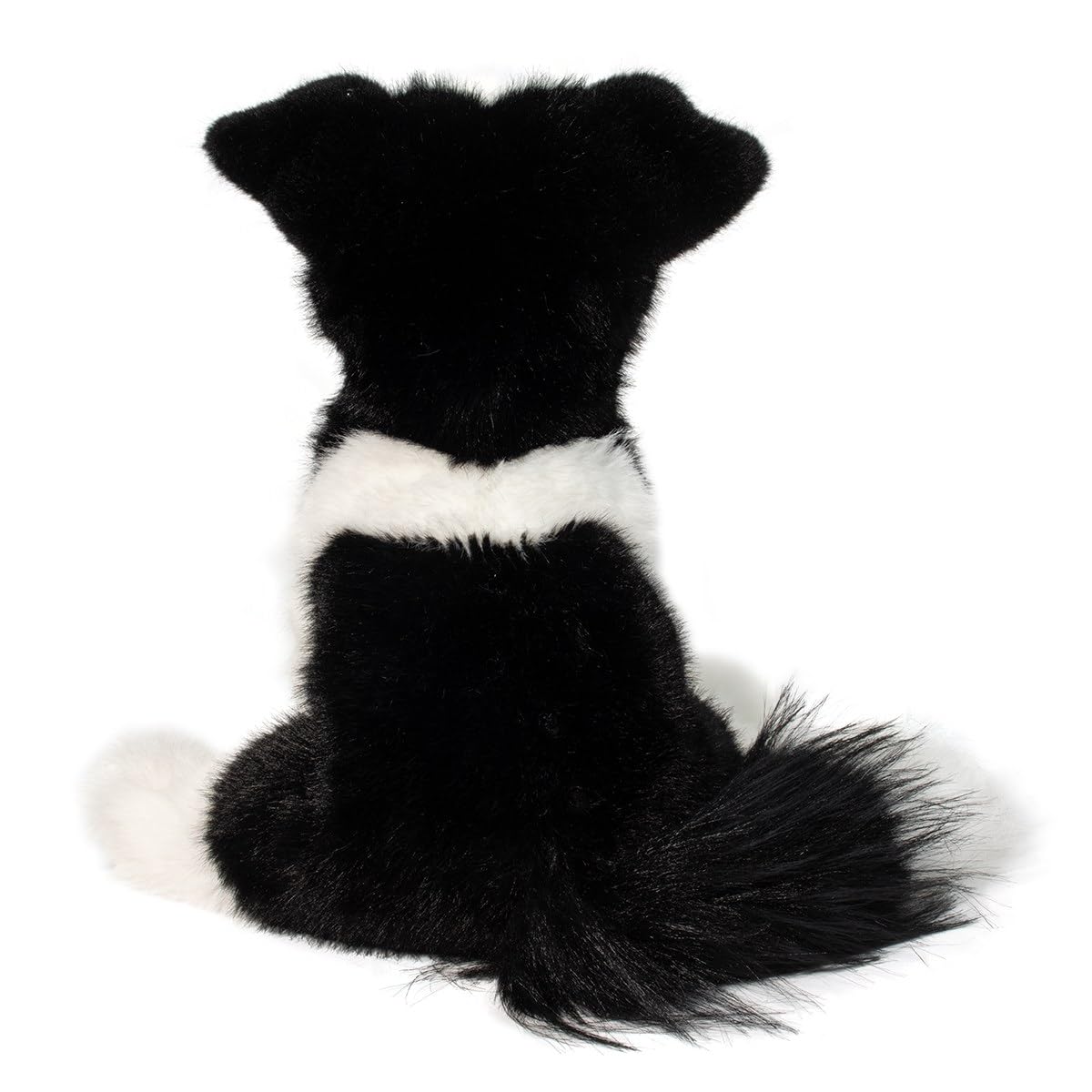 Douglas Herdie plush features weighted bottom for upright sitting.