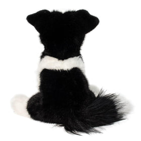 Douglas Herdie plush features weighted bottom for upright sitting.