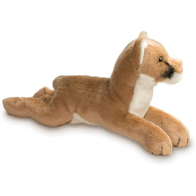 Douglas Kelso Mountain Lion plush side view showing soft, safe design