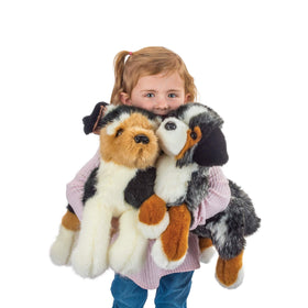 Douglas Maizie plush with soulful eyes and soft fur for imaginative play.