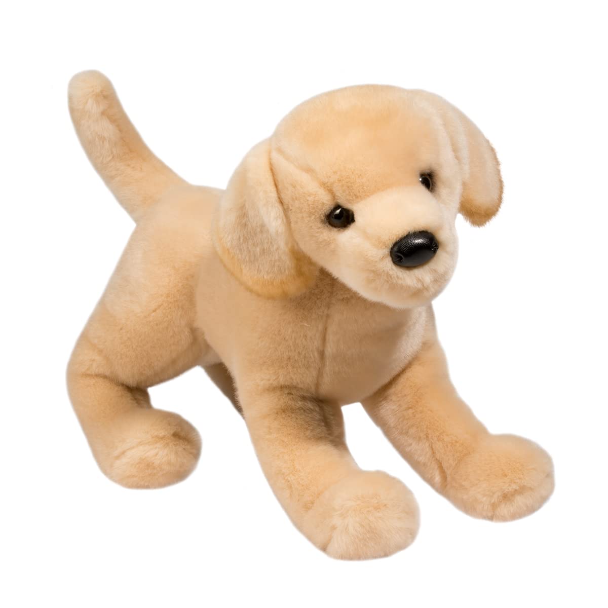Douglas Mandy Yellow Lab plush with creamy fur, perfect cuddle buddy.