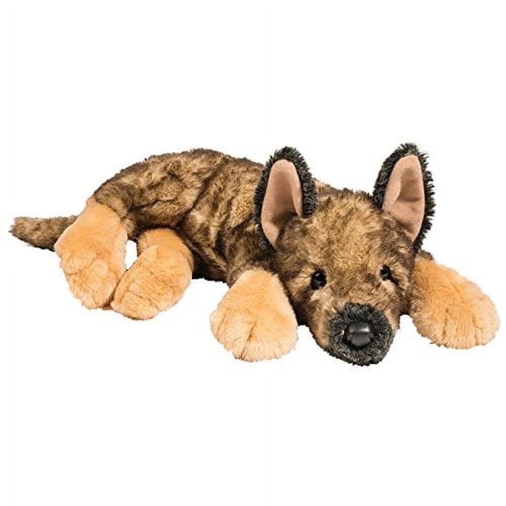 Douglas Mya German Shepherd plush, lifelike cuddle toy for hugs and imaginative play