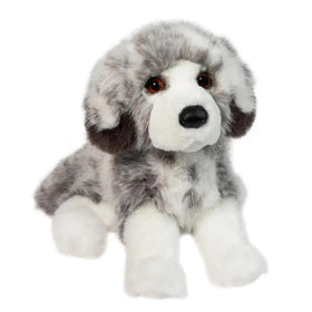 Close-up of Skylar's soft fur texture for comforting hugs from the DLux plush