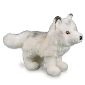 Douglas Snow Queen Arctic Fox brand design, quality by Douglas Cuddle Toys.
