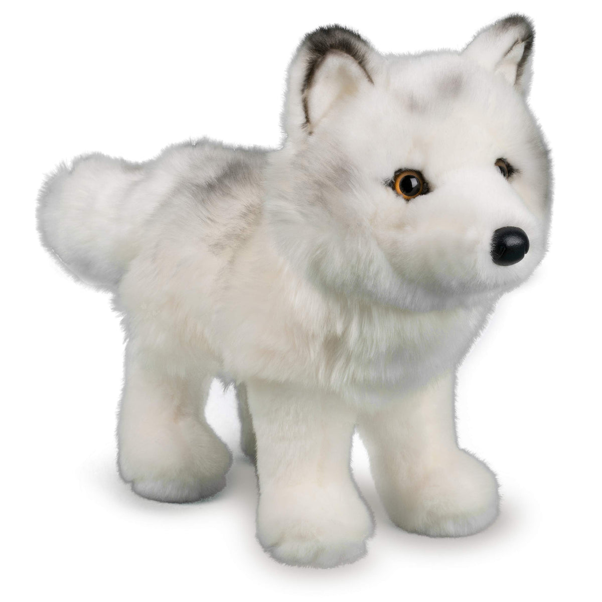 Douglas Snow Queen Arctic Fox plush 11in, cuddly bedtime companion.