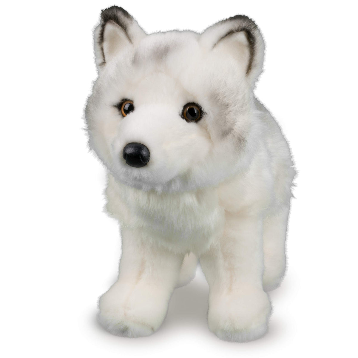 Douglas Snow Queen Arctic Fox soft fur closeup, perfect for hugs.